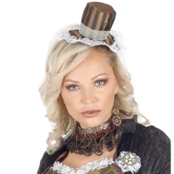 Steampunk Tandhjul Øreringe Kobber