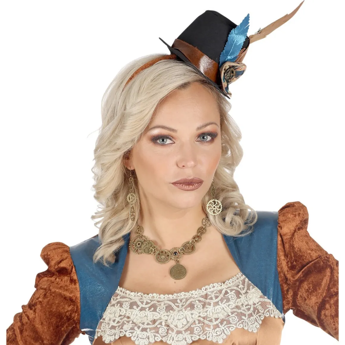 Steampunk Tandhjul Øreringe Kobber