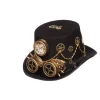 Steampunk Urhat Sort/Guld