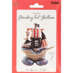 Stående Piratskib Folieballon
