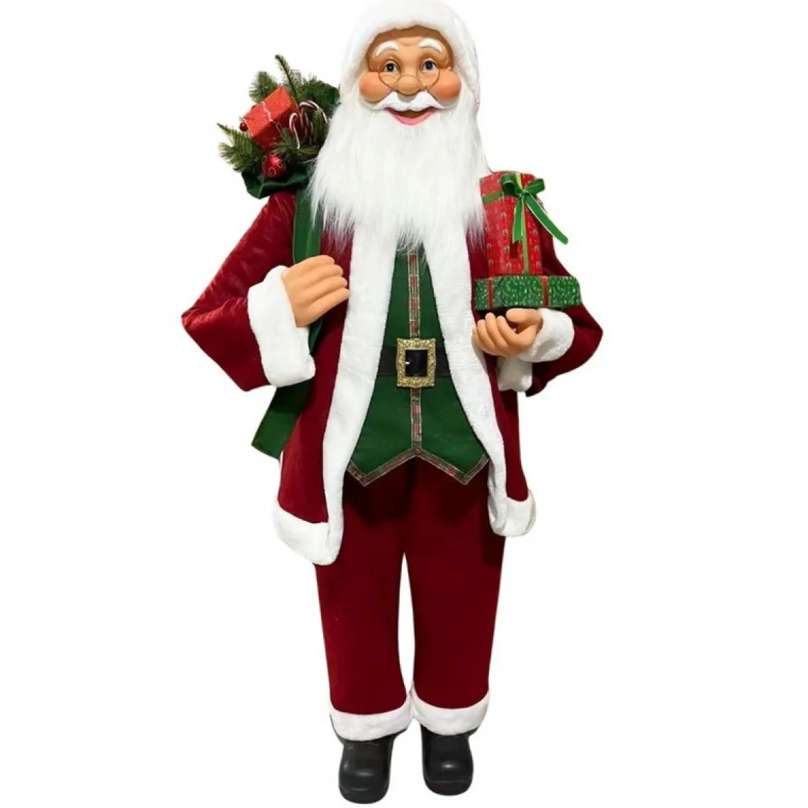 Stående Julemandsfigur