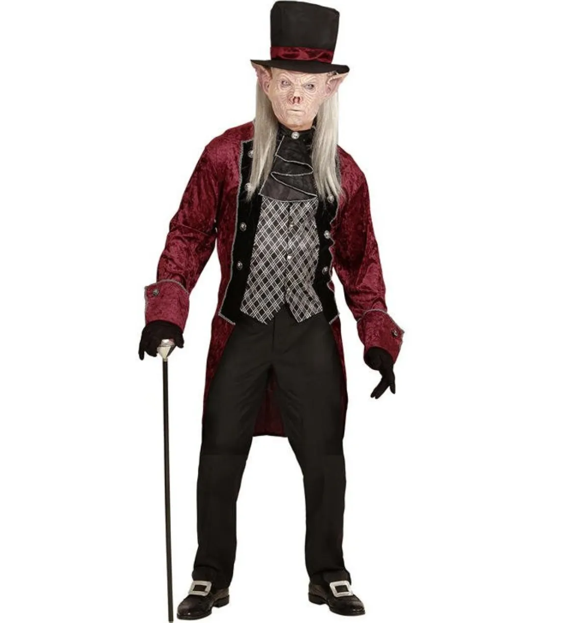 Stilfuld Viktoriansk Vampyr Kostume
