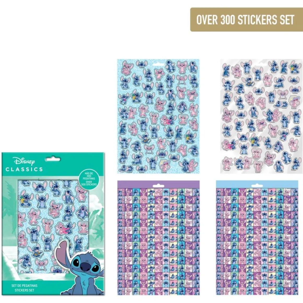 Stitch® Klistermærkesæt