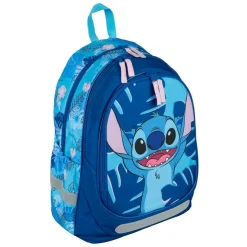 Stitch® Aloha Blomster Skoletaske Blå