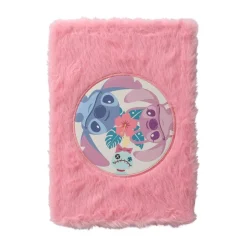Stitch® Fluffy Notesbog Pink