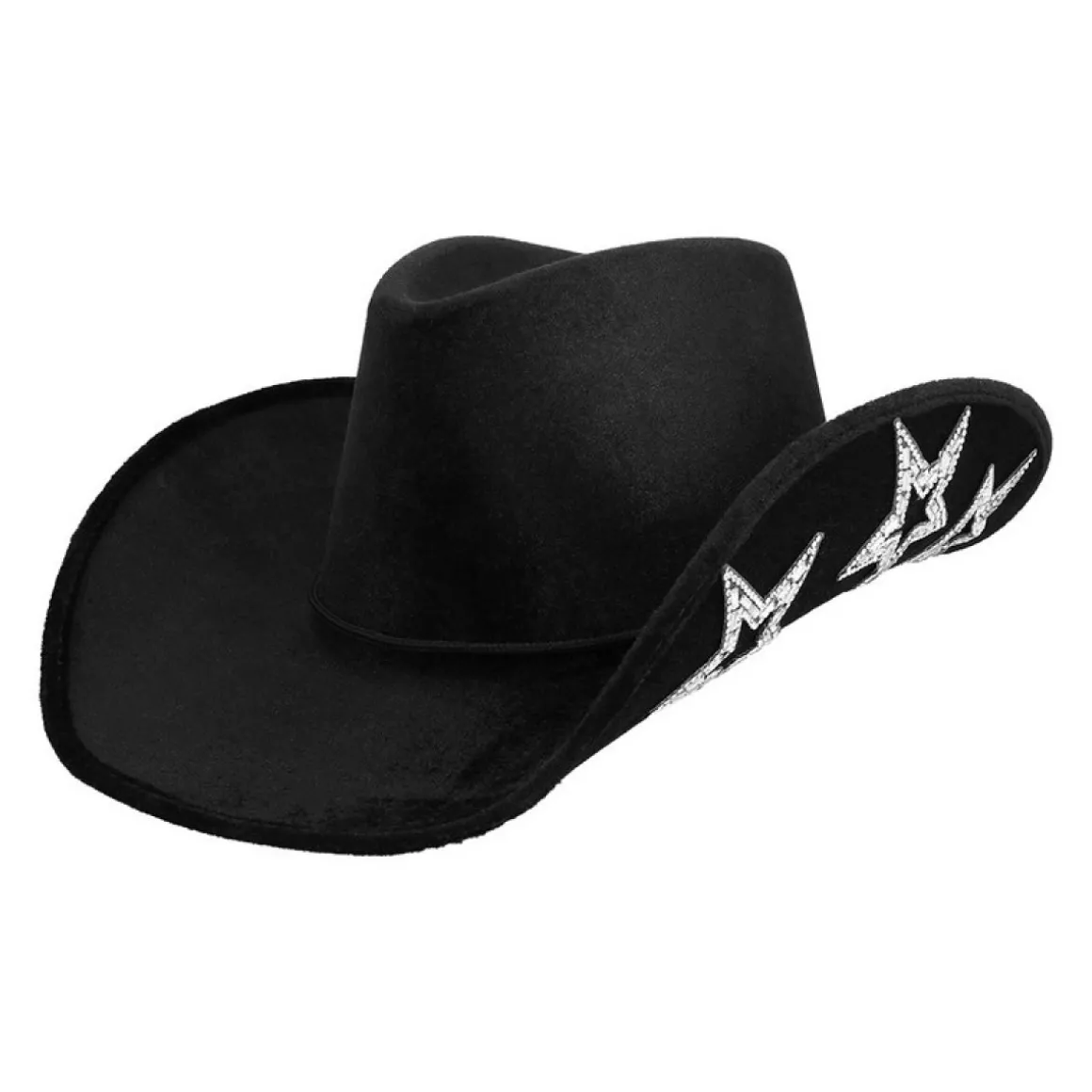 Stjerne Cowboyhat Sort