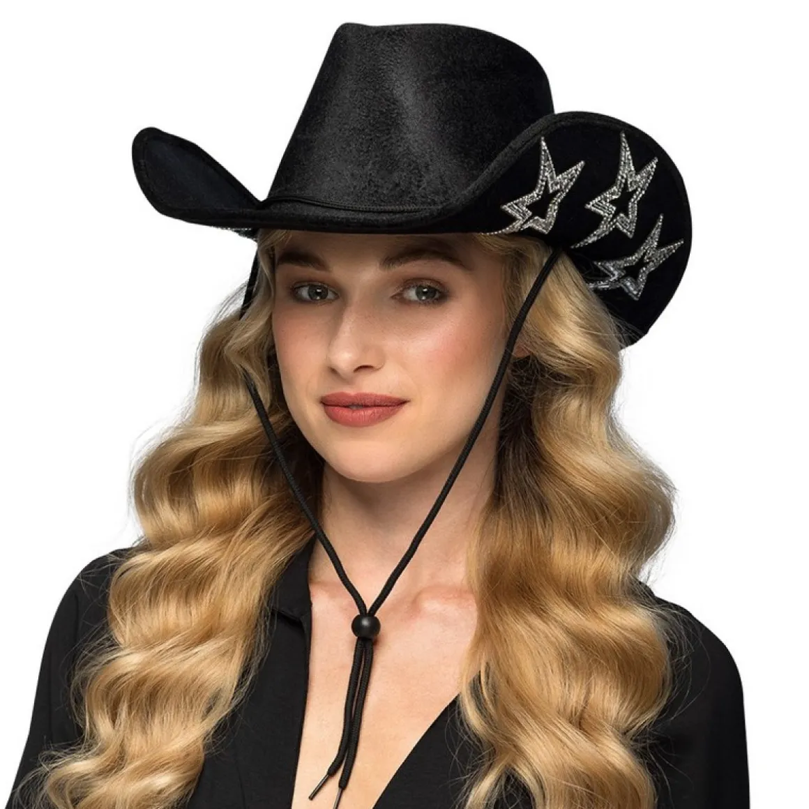 Stjerne Cowboyhat Sort
