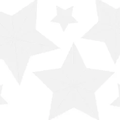 Stjerne Loftspynt Hvid