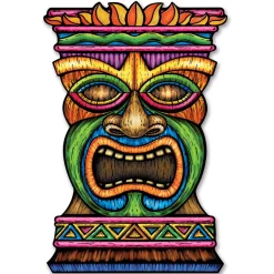 Stor Tiki Papfigur
