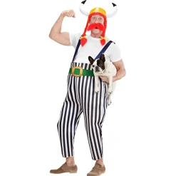 Stærk Gallisk Mand Kostume