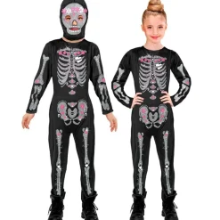 Sugar Skull Skelet Børnekostume