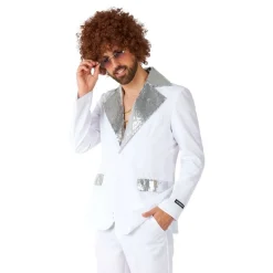 Suitmeister® White Disco Fever Jakkesæt