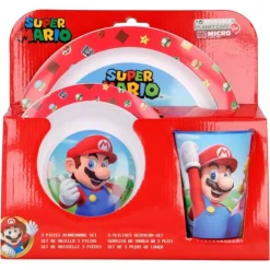 Super Mario® Tallerken & Krus Sæt