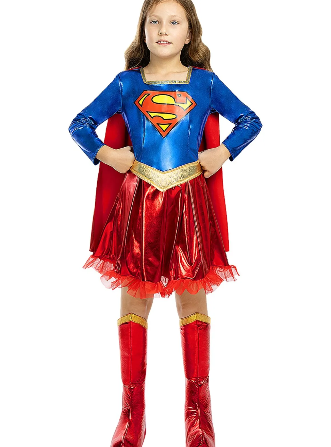 Supergirl® Deluxe Børnekostume