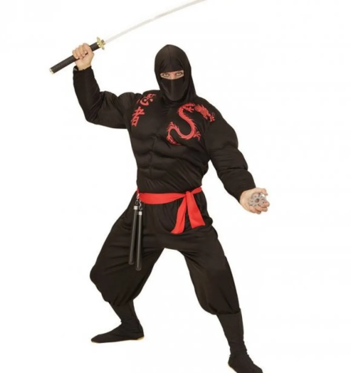 Super Muskel Ninja Kostume