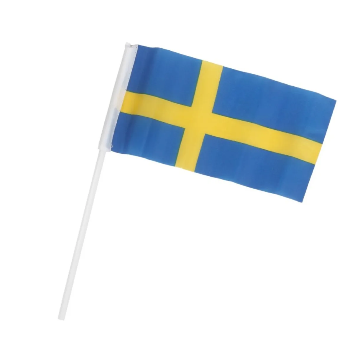 Sverige Stof Flag På Pind