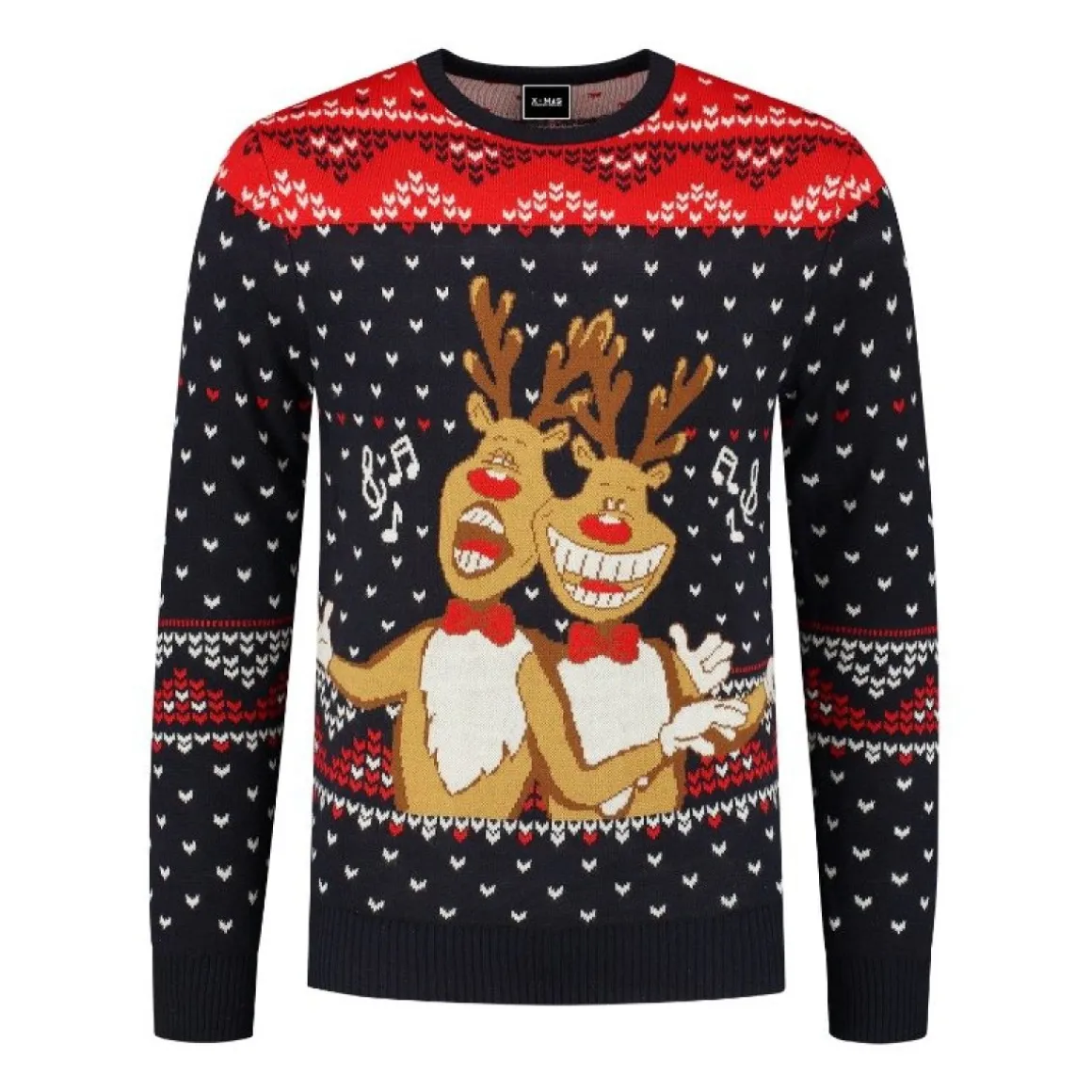 Syngende Rensdyr Julesweater