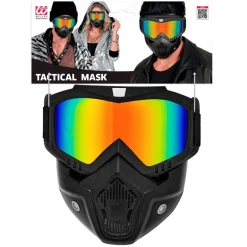 Taktisk Maske Med Regnbue Spejlglas