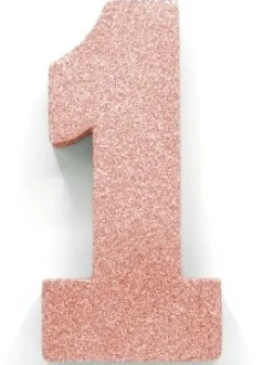 Tal Bordpynt Glitter Rosaguld