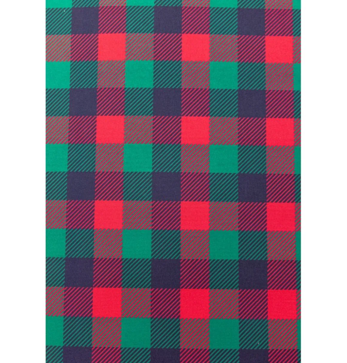 Tartan Dug Rød/Grøn