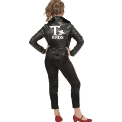 T-Birds Pige Børnekostume
