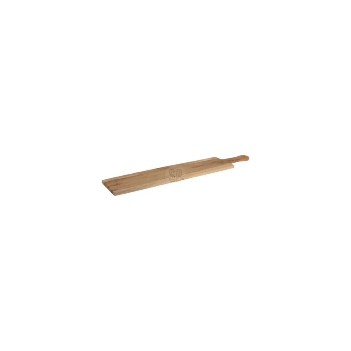 Teak Serveringsfad Med Håndtag