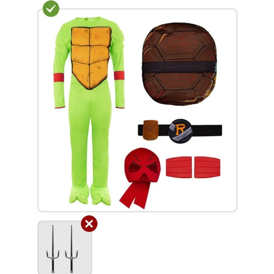 Teenage Mutant Ninja Turtles® Raphael Kostume