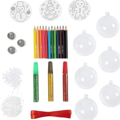 Tegninger Julekugler, DIY