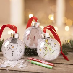Tegninger Julekugler, DIY