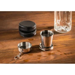 Teleskopisk Shotglas Rustfrit Stål