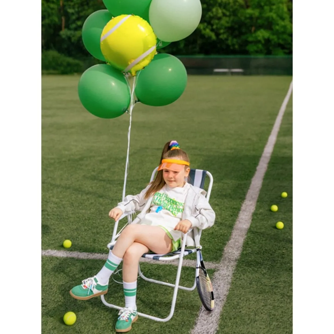 Tennisbold Folieballon