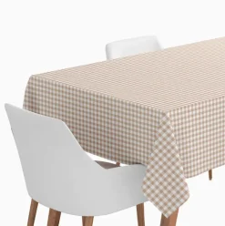 Ternet Papirdug Beige/Hvid