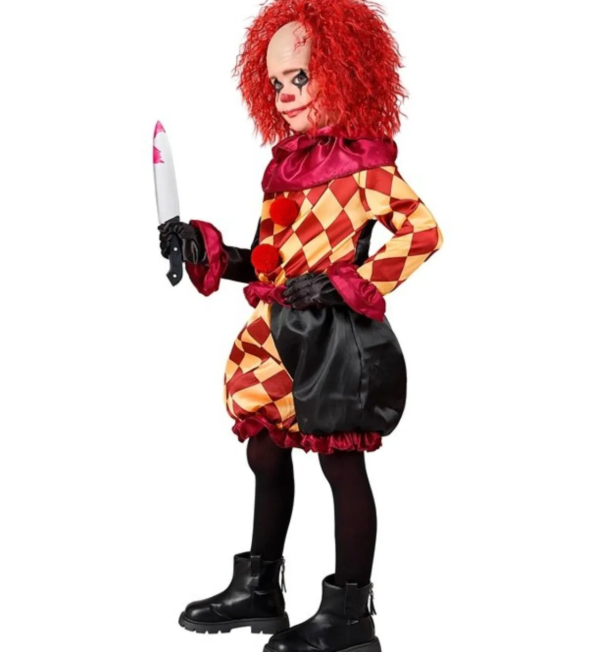 Ternet Horror Klovn Børnekostume