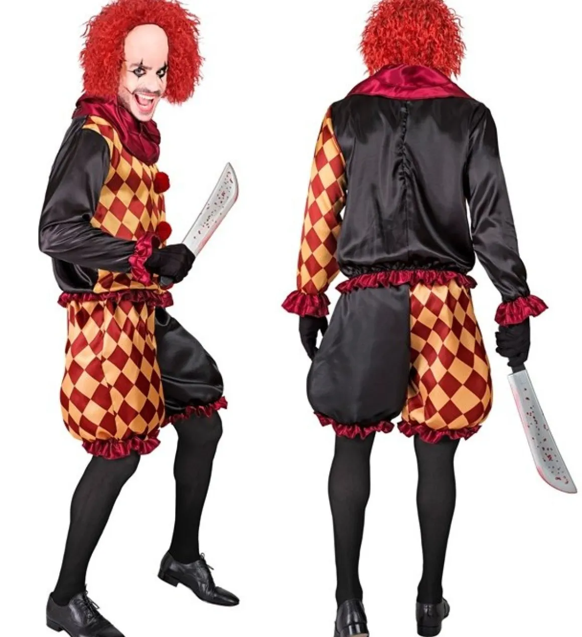 Ternet Horror Klovn Kostume