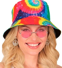 Tie-Dye Bøllehat Regnbue