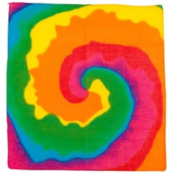 Tie Dye Hippie Bomuldsbandana
