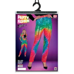 Tie Dye Paillet Bukser Regnbue