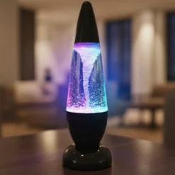 Tornado Glitter Lampe