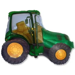 Traktor Folieballon Grøn