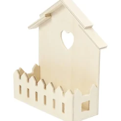 Træhus Hylde Beige