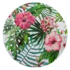 Tropiske Blomster Pyntetallerken