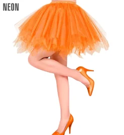 Tutu Skørt Neonorange