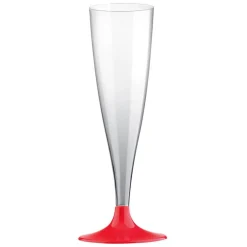Tynde Champagneglas Rød
