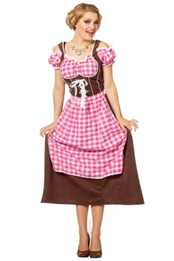 Tyrolerkjole Ilse Pink