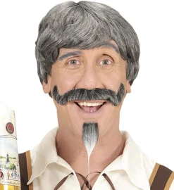 Tyrolerparyk med Skæg
