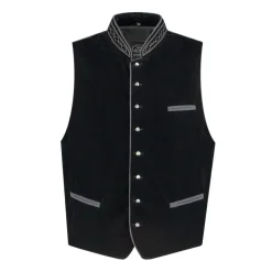 Tyrolervest Sort