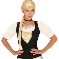 Tysk Fletningsparyk Blond