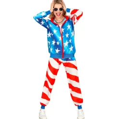 USA 80'er Træningsdragt Kostume