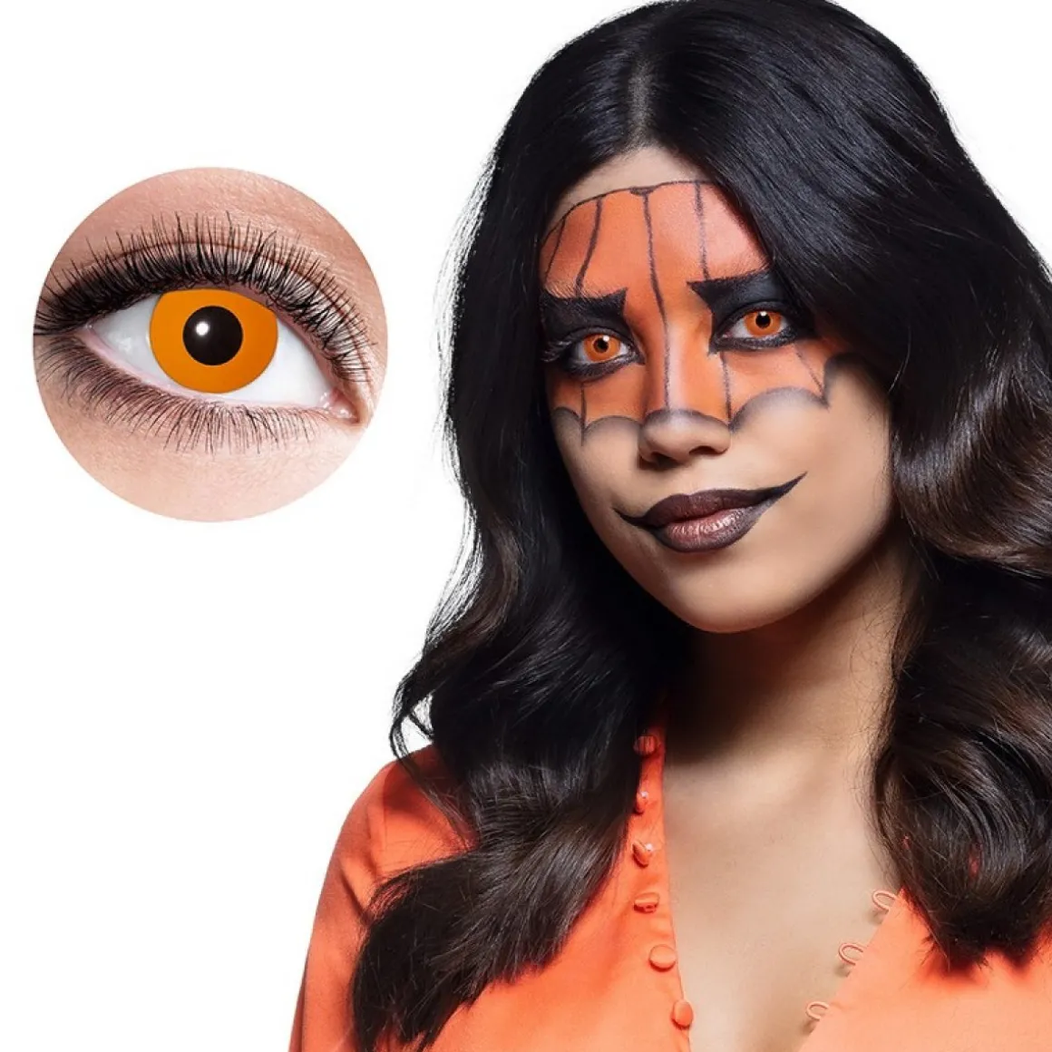 UV Kontaktlinser Orange