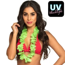 UV Neon Hawaiikrans Grøn